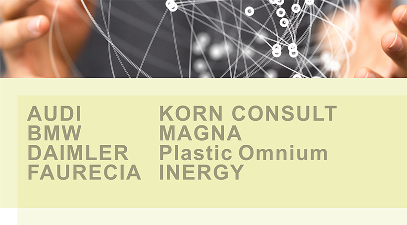 Audi, BMW, Daimler, Faurecia, MAGNA, Plastic Omnium, INERGY